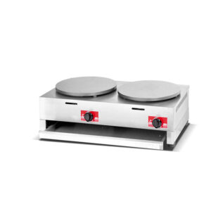 Gas Crepe Maker Double Burner