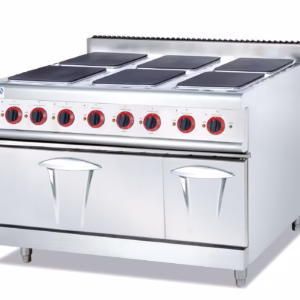 6-Plate Electric Induction Cooker with Electric Oven
