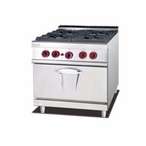Free Standing Gas Range with 4 Burners with Gas Oven