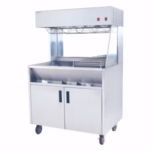 Vertical Chips Warmer with Cabinet